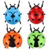 TOYANDONA 4pcs Wind Up Toys for Kids, Walking Bugs Toys Insect Wind Up Ladybug Clockwork for Boys Girls Novelty Birthday Party Favors Classroom Prizes view 1