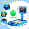 Restroma 8 Pack Tabletop Basketball Game Mini Basketball Game Desktop Basketball Toys for Kids Toys Girls Party Favors Classroom Prizes, 2 Colors view 2