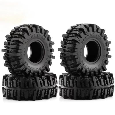 REDSPIDER 1.9'' Crawler Mud Slingers Tires OD 4.64'' 4pcs 1.9 RC Crawler Tires for Axial SCX10 II III Traxxas TRX4 TRX6 Redcat Gen 8 Gen7 RC4WD 1.9 Beadlock Wheels