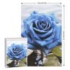 1000 PCS Jigsaw Puzzle for Adults Personalized Picture Puzzle Romantic Blue Rose Customized Wooden Puzzle for Family, Birthday, Wedding, Game Nights Gifts view 2