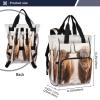 Jihqo Diaper Bag Backpack Highland Cows Travel Diaper Bags for Women, 10L Functional Baby Changing Bag with Insulted Pockets, Stroller Straps view 3