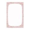 Crib Sheets for Boys Golden Retriever Toddler Baby Girl Sheets for Crib,Neutral Mini Crib Nursery Mattress Sheets Fitted,Crib Mattress 52 * 28 * 9In Pink view 3