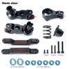 1:5th Aluminum Ajustable Steering Assembly with Bearings for 1/5th TRX,X-MAXX XMAXX 6S 8S 7746 RC Truck Car Upgrade Parts view 2
