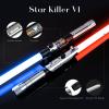 DAMIENSABER RGB3.0 Smooth Swing Light Saber, 16 Sound Fonts, Motion Control Infinite Color Changing Light Saber, Metal Aluminium Hilt Light Sabers, Support Heavy Dueling Star-KilIerV1 Saber view 2