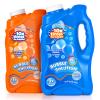 Kissdream 2 Bottles Bubble Solution Refills 64 oz (up to 5 Gallon), Concentrated Solution for Bubble Machine, Bubble Gun, Bubble Wands, Bubble Mower view 1