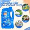 Kissdream 2 Bottles Bubble Solution Refills 64 oz (up to 5 Gallon), Concentrated Solution for Bubble Machine, Bubble Gun, Bubble Wands, Bubble Mower view 3