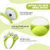 Pumnao Three-eyed Alien Monster Toy Headband Cute Plush Headband Headwear for Themed Party Girls and Kids (2 Pcs) view 4