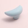 10PCS Door Knobs Wardrobe Handles Ceramics Handle Decorative Cabinet Door Handle Moon Shape Pull Cupboard Pull Handles for Children's Room Bedroom Furniture Closet Drawer Handle view 2