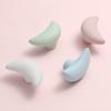 10PCS Door Knobs Wardrobe Handles Ceramics Handle Decorative Cabinet Door Handle Moon Shape Pull Cupboard Pull Handles for Children's Room Bedroom Furniture Closet Drawer Handle view 4
