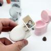 1/12 Dollhouse Simulated Flushing Toilet with Flushing Sound Dollhouse Bathroom Furniture Decoration Dolls House Accessories view 4