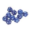 12 Sided Dice Dice for Teaching,40pcs Polyhedral Dice Clear Numbers Prevent Oxidation 12 Sided Dice Set for Game Teaching (Blue) view 4