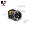 1.9 Beadlock wheels aluminium alloy1.9 wheels Three color and style options available for 1:10 RC Crawler Axial SCX10 SCX10 II TRX4 RC4WD D904pcs (BlackGold) view 2