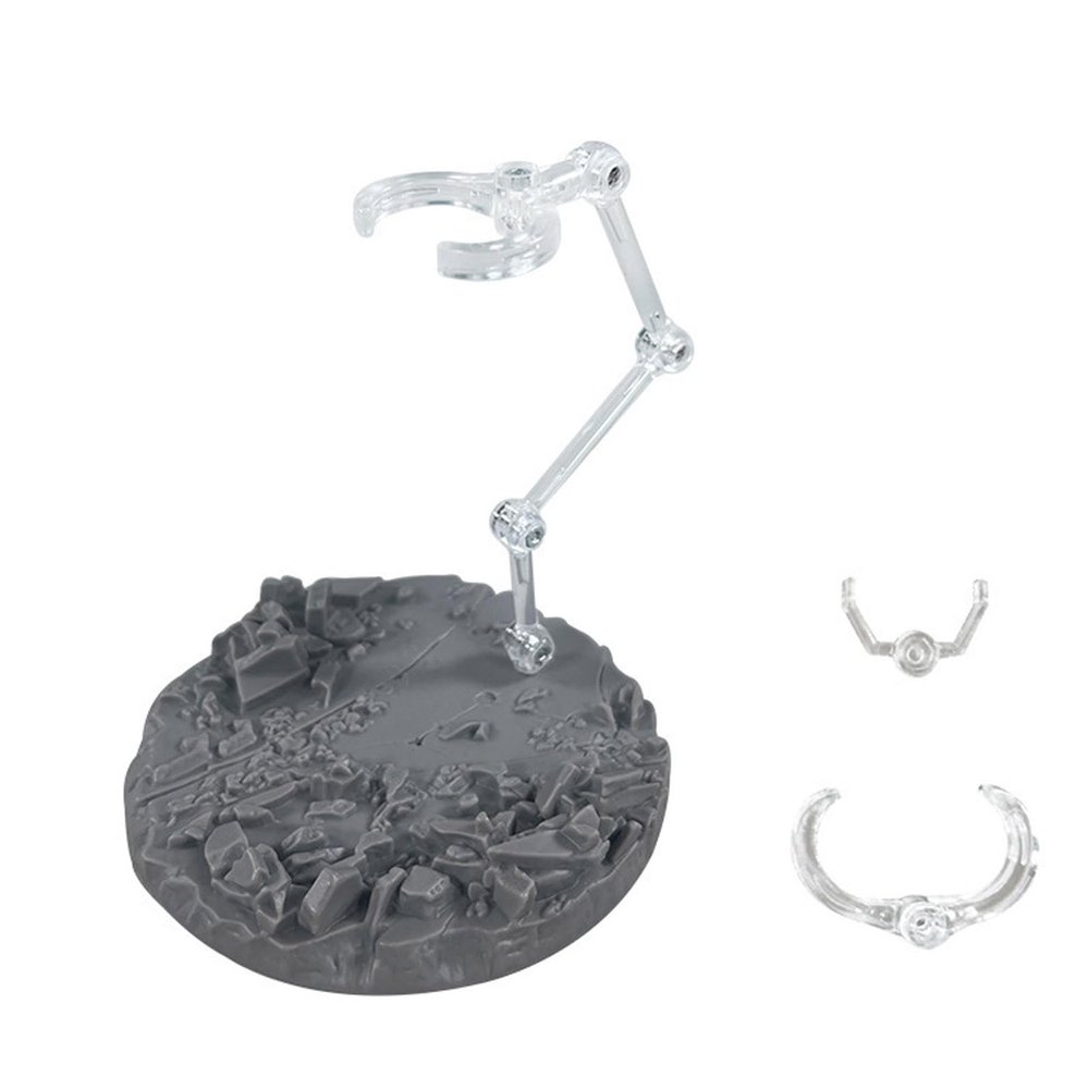 Action Figure Display Holder Display Base Sturdy Base Plastic Material Action Base Display Stand For Figure Model Toy Action Figures Stand Base