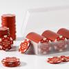 ToysCentral Basics 100-1000 Custom Poker Chips,Imprint Your Own Personal Logo, Text and Image (Style 1) view 4