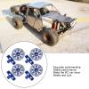 Pilipane Metal Hex Wheel Hub Brake Disc Caliper Disc RC Accessories for UDR 1/7 RC Car (Blue) view 3