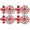 Pilipane Metal Hex Wheel Hub Brake Disc Caliper Disc RC Accessories for UDR 1/7 RC Car (red) view 1