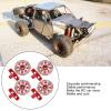 Pilipane Metal Hex Wheel Hub Brake Disc Caliper Disc RC Accessories for UDR 1/7 RC Car (red) view 3