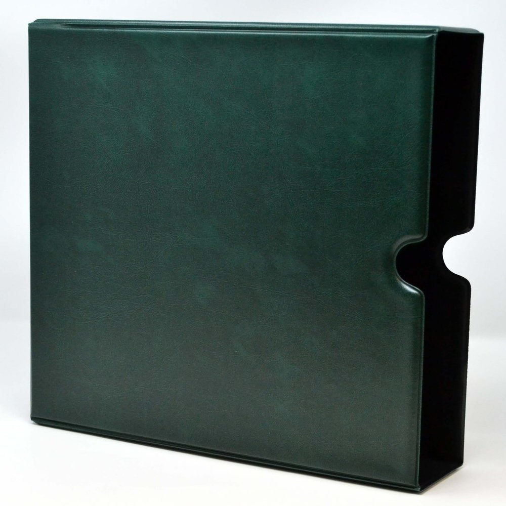 Generic Slipcase for Mystic's American Heirloom Stamp Album, Standard, Green