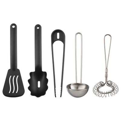 Generic DUKTIG 5-Piece Toy Kitchen Utensil Set, Multicolour