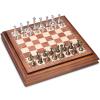 AMEROUS Wooden Chess Board Set with Pieces Storage for Adults Kids, 12.5 Inch Chess Set with Metal Pieces, Unique Chess Game for Tournament Professional Beginner view 4