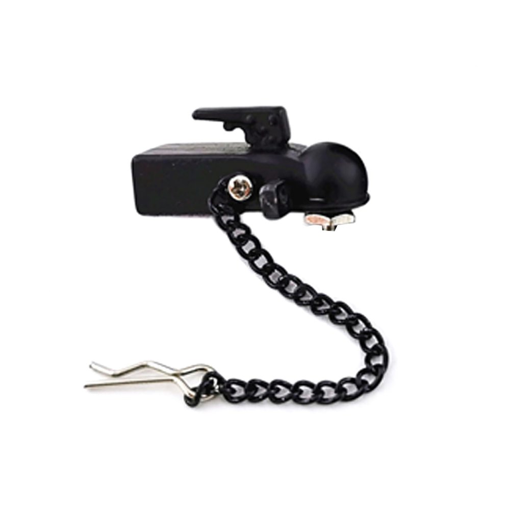 1/10 RC Alloy RC Metal Hitch Trailer Hook for Axial SCX10 90046 90047 for TRX4 RC Car Crawler