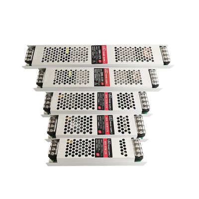 PGMTDEFXJO 220V to 12V Project LED Driver Ultra-Thin LED Power Supply 60W150W400W for Advertising Light Box Light Strip (Color : Project Dc12v 400w)