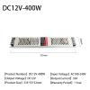 PGMTDEFXJO 220V to 12V Project LED Driver Ultra-Thin LED Power Supply 60W150W400W for Advertising Light Box Light Strip (Color : Project Dc12v 400w) view 2