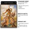 Fantasy North - Dianessia - Child of The Earth - 100 Smooth Matte TCG Card Sleeves - Fits Magic MTG Commander Pokemon and Other Card Games - Playing Card Sleeves view 2