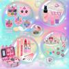 Mrabbitoo Kids Real Makeup Kit for Girls - 63Pcs Non-Toxic Washable Little Girls Make Up Toys, Princess Cosmetics Set for Toddlers to Tweens view 2