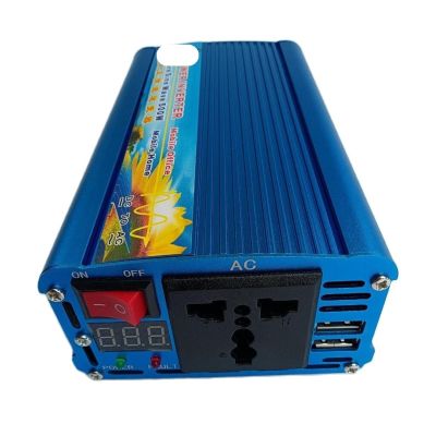 PGMTDEFXJO 500W Pure Sine Wave Inverter (Color : 60HZ, Size : 24V-110-120V)