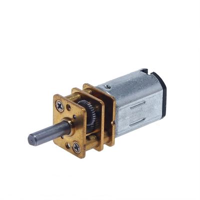 OQATNXUR Gear Electronic Starter 6v N20 Dc Geared Electronic Starter, GA12-N20 DC Electronic Starter for Micro Intelligent Robot Car Plane Model Electric Accessories (Color : 6v, Size : 200rpm)