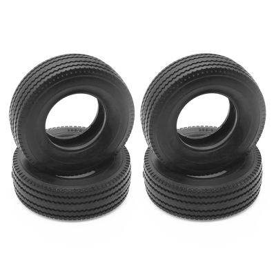cvking Drift Tire RC Tyres Compatible with Tamiya for for Scania for Actros R620 R470 1/14 RC Truck Tipper Trailer Parts 4Pcs Rubber Tire Tyre 28Mm Width