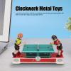 HOHXFYP Clockwork Toys Table Tennis Player Model, Vintage Player Wind Up Toys, Metal SpLoop Nostalgia Collectible Toys for Birthdays, Parties, Holidays view 2