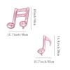 10PCS Music Note Balloons 16 Inch Music Themed Party Supplies Foil Aluminum Balloon Baby Shower Music Party Wedding Birthday Party Decoration Supplies(Pink) view 2