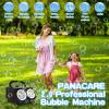 Bubble Machine,PANACARE Portable Automatic Bubble Blower.20000+ Bubbles per mins.Bubble Maker for Parties.Best Gifts for Kids and Toys for Pets. view 3