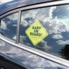 Little Chicks Baby on Board Car Sign Decal - Weather Resistant. Child Safety Awareness Warning Sticker with Suction Cups - Bright Yellow Color - Model CK094 (Pack of 2) view 2
