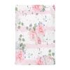 Pink Camellia Plant Flower Crib Sheets Stretchy Portable Sheets for Baby Toddler Breathable Soft Crib Mattress Sheet for Girls Boys view 1