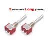 RC Transmitter Switch 2/3 Positions Reset Radio Master OpenTX T16 T18 TX16S TX18S for RadioLink Futaba JR ACCS(2PCS Long 3) view 2