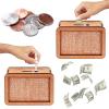 Cash Vault Wooden Savings Box, Oversize Wooden Cash Money Saving Box,Adults Money Box with Counter,Wooden Saving Money Piggy Ban, Money Box for Cash Saving (Color : $3000) view 2