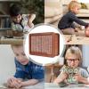 Cash Vault Wooden Savings Box, Oversize Wooden Cash Money Saving Box,Adults Money Box with Counter,Wooden Saving Money Piggy Ban, Money Box for Cash Saving (Color : $3000) view 4