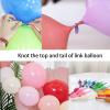 IN-JOOYAA 6 Inch White Latex Link Balloon 50 Pcs Quick Link Balloons for Party Decoration view 3
