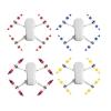 16PCS Replacement Propeller/Fit for Mavic Mini Drone 4726 Light Weight Props Blade Wing Fans Accessories Spare Parts Screw Kits (Color : 8 Silver 8 Yellow) view 2