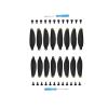 16pcs Propeller/Fit for Mini 2 /Mini SE Drone 4726 Replacement Props Blade Wing Fans Spare Parts Drone Accessories (Color : 16 pcs Gold) view 1