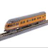 106-089 N Scale Train Set: Olympian Hiawatha 9 Car Set, Orange, Vintage Style, Historical Theme, 12+ view 1