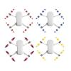 16Pcs Mini Propellers/Fit for Mavic Mini Drone Replacement Low-Noise and Quick-Release Blades Props (Color : 8 Gold 8 Silver) view 3