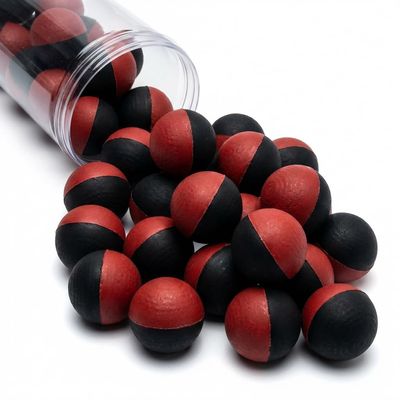 .43 Cal Pepper Ball Projectiles 20 Count  PAVA Filled Hard Shell Impact Rounds Compatible with .43 Cal Launchers  Break-On-Impact Design for Controlled Dispersion and Consistent Function