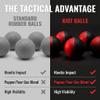 .43 Cal Pepper Ball Projectiles 20 Count  PAVA Filled Hard Shell Impact Rounds Compatible with .43 Cal Launchers  Break-On-Impact Design for Controlled Dispersion and Consistent Function view 3