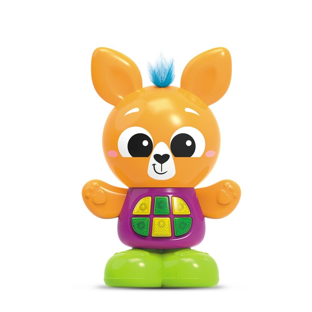 Kids Hits Baby Hoppers Kangaroo Interactive Musical Plush Toy with Lights, Sounds & Counting Song Talking Kangaroo for Toddlers Ages 2+