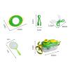 C-LARSS Bug-Catcher Set for Kids | Bug-Catching Kit with Collector Box Tweezer Butterflies Net Scissor Clip | Kids Outdoor Exploration Kit for Boys 3-8 Years Old 1 Set view 2