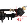 RZXYLRC Heavy Duty Brass Black Coating Front Rear Axle for Axial SCX24 AXI90081 AXI00001 AXI00002 AXI00005 AXI00006 Portal Axle 1/24 RC Crawler Metal Upgrade Parts view 2